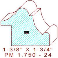Panel Moulding 1-3/4" - 24 Panel Moulding 1-3/4" - 24