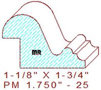 Panel Moulding 1-3/4" - 25