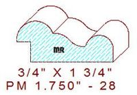 Panel Mould 1-3/4" - 28