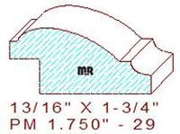 Panel Moulding 1-3/4" - 29 Panel Moulding 1-3/4" - 29