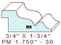 Panel Moulding 1-3/4" - 30 Panel Moulding 1-3/4" - 30