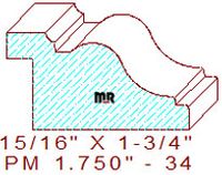 Panel Moulding 1-3/4" - 34 Panel Moulding 1-3/4" - 34