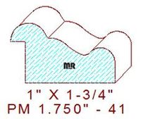 Panel Mould 1-3/4" - 41 Panel Mould 1-3/4" - 41