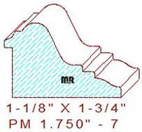 Panel Mould 1-3/4" - 7