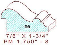 Panel Moulding 1-3/4" - 8 Panel Moulding 1-3/4" - 8