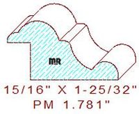 Panel Moulding 1-25/32" Panel Moulding 1-25/32"