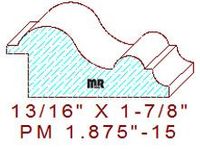 Panel Moulding 1-7/8" - 15 Panel Moulding 1-7/8" - 15