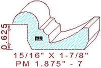 Panel Moulding 1-7/8" - 7