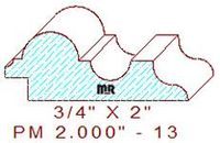 Panel Moulding 2" - 13