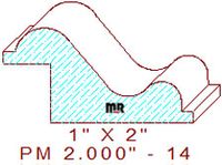 Panel Moulding 2" - 14 Panel Moulding 2" - 14