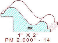 Panel Moulding 2" - 14