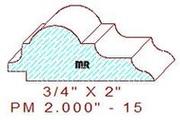 Panel Moulding 2" - 15