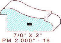 Panel Moulding 2" - 18