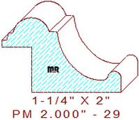 Panel Moulding 2" - 29