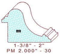 Panel Moulding 2" - 30 Panel Moulding 2" - 30