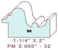 Panel Moulding 2" - 32 Panel Moulding 2" - 32