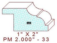 Panel Moulding 2" - 33