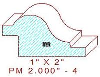 Panel Mould 2" - 4 Panel Mould 2" - 4