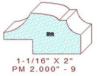 Panel Moulding 2" - 9 Panel Moulding 2" - 9