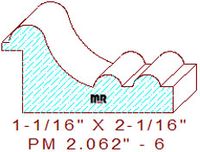 Panel Moulding 2-1/16" - 6