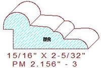 Panel Moulding 2-5/32" - 3