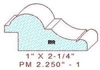 Panel Mould 2-1/4" - 1 Panel Mould 2-1/4" - 1