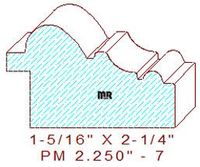Panel Mould 2-1/4" - 7 Panel Mould 2-1/4" - 7