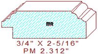 Panel Mould 2-5/16"