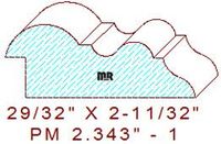Panel Mould 2-11/32" - 1 Panel Mould 2-11/32" - 1