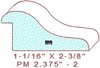 Panel Moulding 2-3/8" - 2