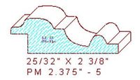 Panel Moulding 2-3/8" - 5