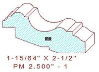 Panel Mould 2-1/2" - 1