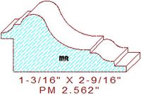 Panel Moulding 2-9/16"