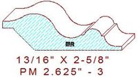 Panel Moulding 2-5/8" - 3 Panel Moulding 2-5/8" - 3