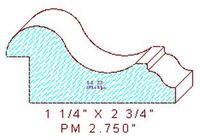 Panel Moulding 2-3/4"
