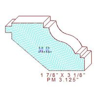 Panel Moulding 3-1/8" 