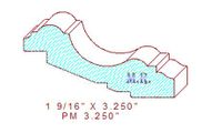 Panel Moulding 3-1/4" Panel Moulding 3-1/4"