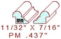 Panel Mould 7/16"