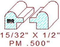 Panel Mould 1/2"