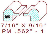 Panel Mould 9/16" - 1