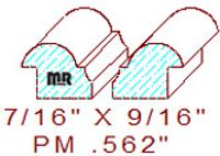 Panel Mould 9/16"