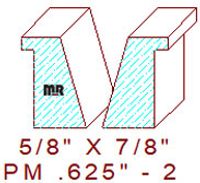 Panel Mould 5/8" - 2