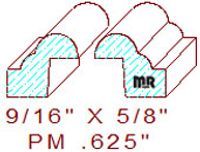 Panel Mould 5/8" Panel Mould 5/8"