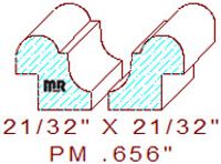 Panel Mould 21/32" Panel Mould 21/32"