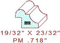 Panel Mould 23/32"