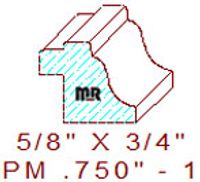 Panel Mould 3/4" - 1 Panel Mould 3/4" - 1