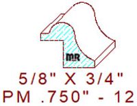 Panel Mould 3/4" - 12