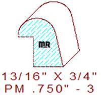 Panel Mould 3/4" - 3 Panel Mould 3/4" - 3