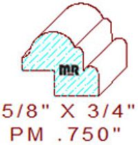 Panel Mould 3/4"