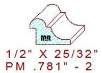 Panel Mould 25/32" - 2 Panel Mould 25/32" - 2